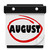 augusztus · szó · fal · naptár · apró · hónap - stock fotó © iqoncept