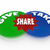Give and Take Share Venn Diagram Giving Taking  stock photo © iqoncept