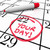 Your Day Words Calendar Special Date Circled Holiday Vacation stock photo © iqoncept
