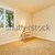 Laundry room with wood cabinets and white washer and dryer. stock photo © iriana88w