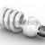 エネルギー · 電球 · 白 · 孤立した · 3D - ストックフォト © ISerg