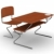 School desk and chair. Isolated 3D image stock photo © ISerg