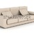 Isolated leather sofa. An interior. 3D image. stock photo © ISerg