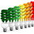 energy saving bulbs on white background. Isolated 3D image stock photo © ISerg