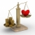 сердце · деньги · Весы · изолированный · 3D · изображение - Сток-фото © ISerg