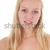 Blond teen girl stock photo © ivonnewierink