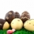 ciocolată · ouă · de · Paşti · izolat · alb · Paşti · primăvară - imagine de stoc © ivonnewierink