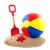 海灘 · 樂趣 · 塑料 · 球 · 玩具 - 商業照片 © ivonnewierink