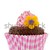 rózsaszín · csokoládé · minitorta · virág · vajkrém · gyöngyök - stock fotó © ivonnewierink