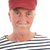 portre · emekli · adam · bıyık · kırmızı · kapak - stok fotoğraf © ivonnewierink