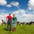 typisch · nederlands · landschap · landbouwer · paar · koeien - stockfoto © ivonnewierink