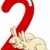 număr · doua · iepuri · desen · animat · ilustrare · copii - imagine de stoc © izakowski