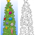 рождественская · елка · книжка-раскраска · страница · Cartoon · иллюстрация · смешные - Сток-фото © izakowski