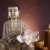 Buddha · gyertya · nap · füst · pihen · istentisztelet - stock fotó © JanPietruszka