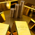 Coins and gold bars, ambient financial concept stock photo © JanPietruszka