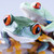 Exotic frog on colorful background stock photo © JanPietruszka