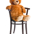 ursuleţ · şedinţei · scaun · distracţie · poartă · epocă - imagine de stoc © jirkaejc