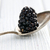 BlackBerry · frutta · argento · cucchiaio · tavolo · in · legno · alimentare - foto d'archivio © jirkaejc
