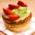 French cake with fresh fruits stock photo © joannawnuk