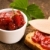 Wild strawberry jam with toast stock photo © joannawnuk