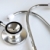 Close up view of the stethoscope on a table stock photo © johnkwan