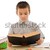 Schoolboy reading a book stock photo © joseph73