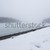 Thick fog at frozen lake landscape stock photo © Juhku
