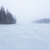 Thick fog at frozen lake landscape stock photo © Juhku