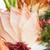 Set of Sashimi on Daikon with Seaweed, Cucumber stock photo © julenochek