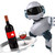 ロボット · 技術 · ドリンク · 赤 · レトロな · 将来 - ストックフォト © julientromeur