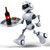 ロボット · 技術 · ドリンク · 赤 · レトロな · 将来 - ストックフォト © julientromeur