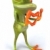 青蛙 · 愛 · 綠色 · 動物 · 環境 · 插圖 - 商業照片 © julientromeur