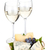 сыра · винограда · два · белое · вино · очки · изолированный - Сток-фото © karandaev