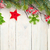 Christmas wooden background with fir tree and decor stock photo © karandaev