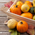 Autumn pumpkins on wooden board table stock photo © karandaev