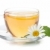 Cup of tea with lemon slice, mint leaves and chamomile flower stock photo © karandaev