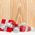Navidad · cajas · de · regalo · decoración · pared · espacio · de · la · copia - foto stock © karandaev