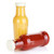 Mustard and ketchup glass bottles stock photo © karandaev