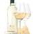 White wine bottle, two glasses and cheese stock photo © karandaev