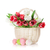 鬱金香 · 復活節彩蛋 · 花束 · 籃 · 孤立 - 商業照片 © karandaev