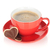 Red coffee cup and chocolate cookies stock photo © karandaev