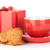 czerwony · filiżankę · kawy · serca · cookie · szkatułce - zdjęcia stock © karandaev