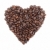 forme · de · coeur · grains · de · café · isolé · blanche · alimentaire · café - photo stock © karandaev