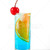 alkohol · koktél · kék · narancs · izolált · fehér - stock fotó © karandaev