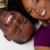 非裔美國人 · 情侶 · 微笑 · 愛 · 婦女 · 快樂 - 商業照片 © keeweeboy