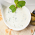 Greek Tzatziki yogurt dip and pita bread stock photo © keko64