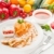 origineel · Mexicaanse · nachos · geserveerd · soep · watermeloen - stockfoto © keko64