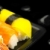 寿司 · プレート · 新鮮な · 黒 · 魚 · ディナー - ストックフォト © keko64
