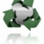 3D · recyklingu · symbol · odizolowany · biały · charakter - zdjęcia stock © kjpargeter