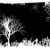 Grunge · Baum · Silhouette · Anlage · Vektor · Illustration - stock foto © kjpargeter